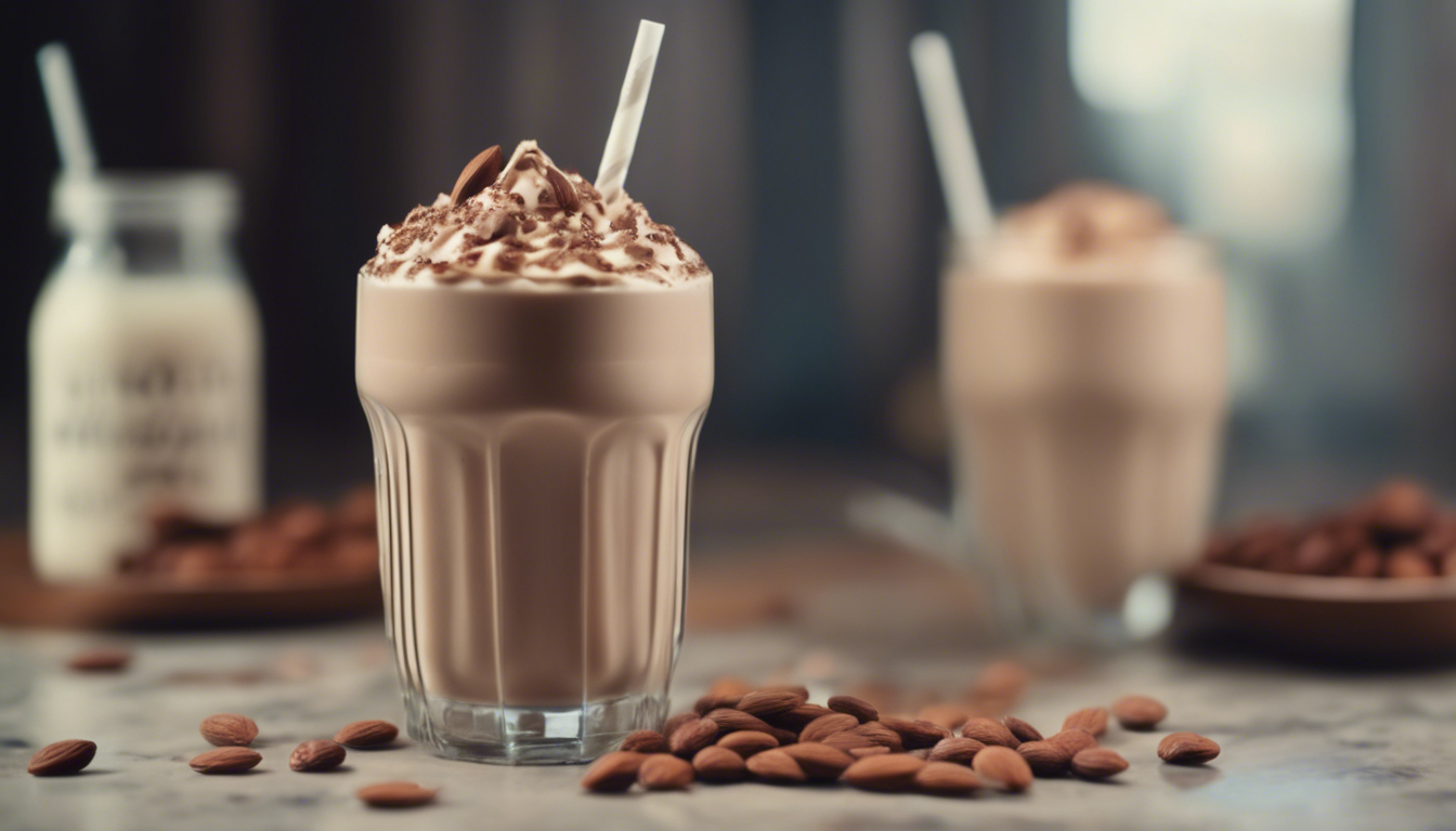 Cacao and Almond Milkshake