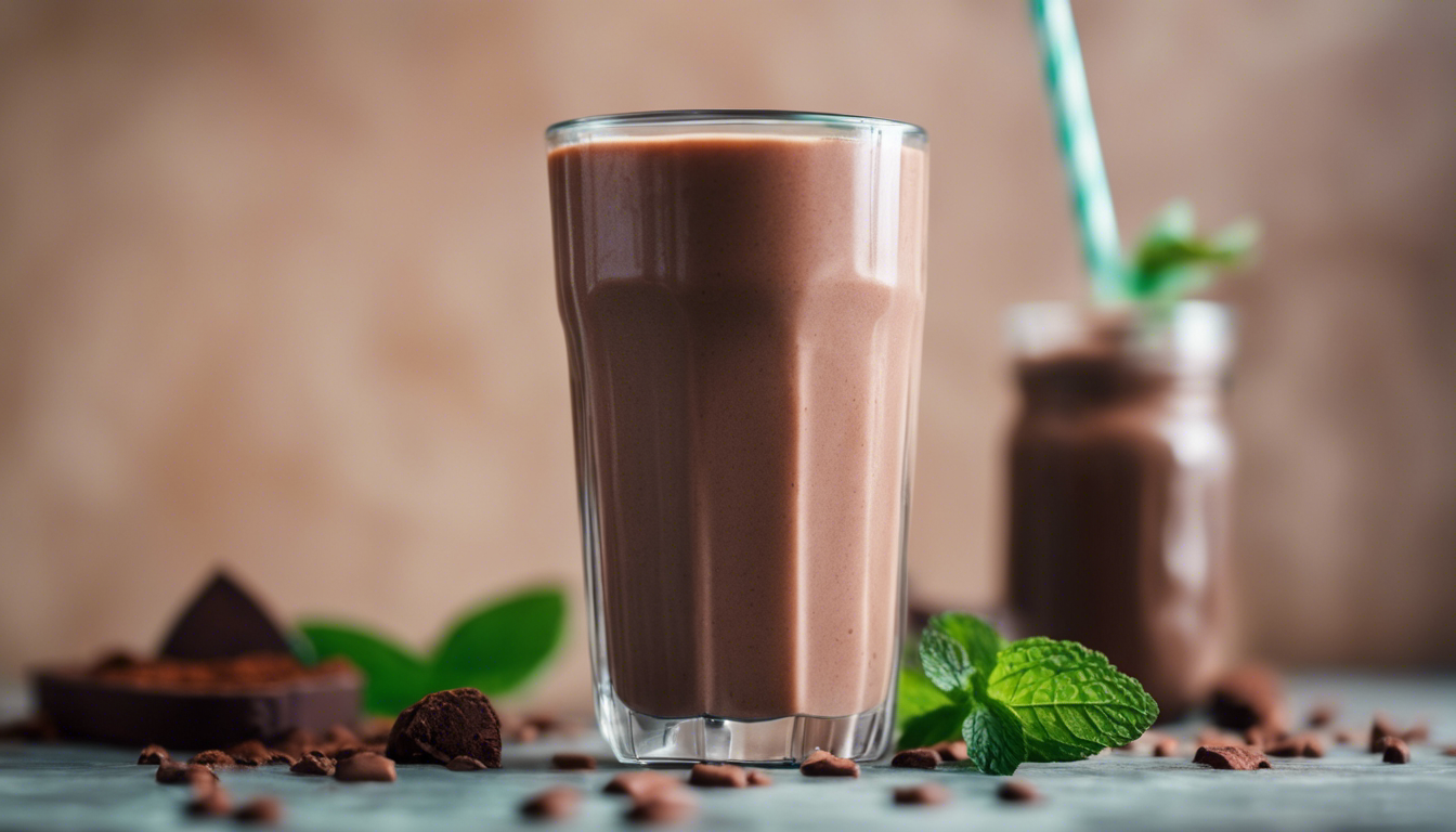 Cacao and Mint Smoothie