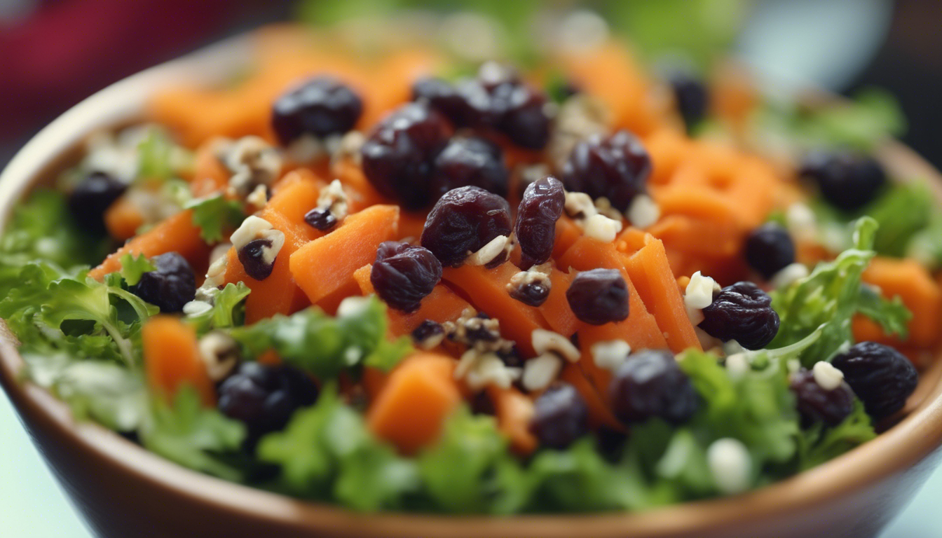 Raw Carrot and Raisin Salad
