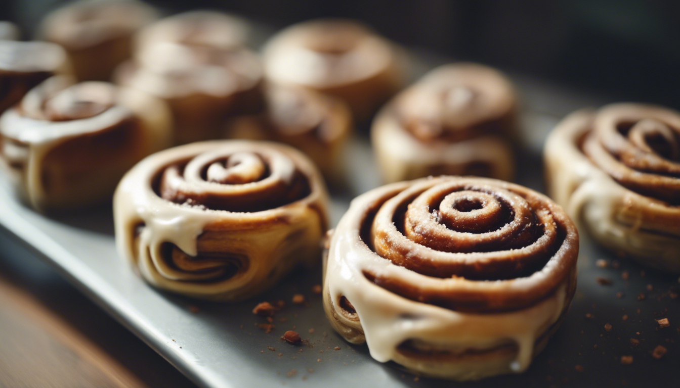 Raw Cinnamon Rolls