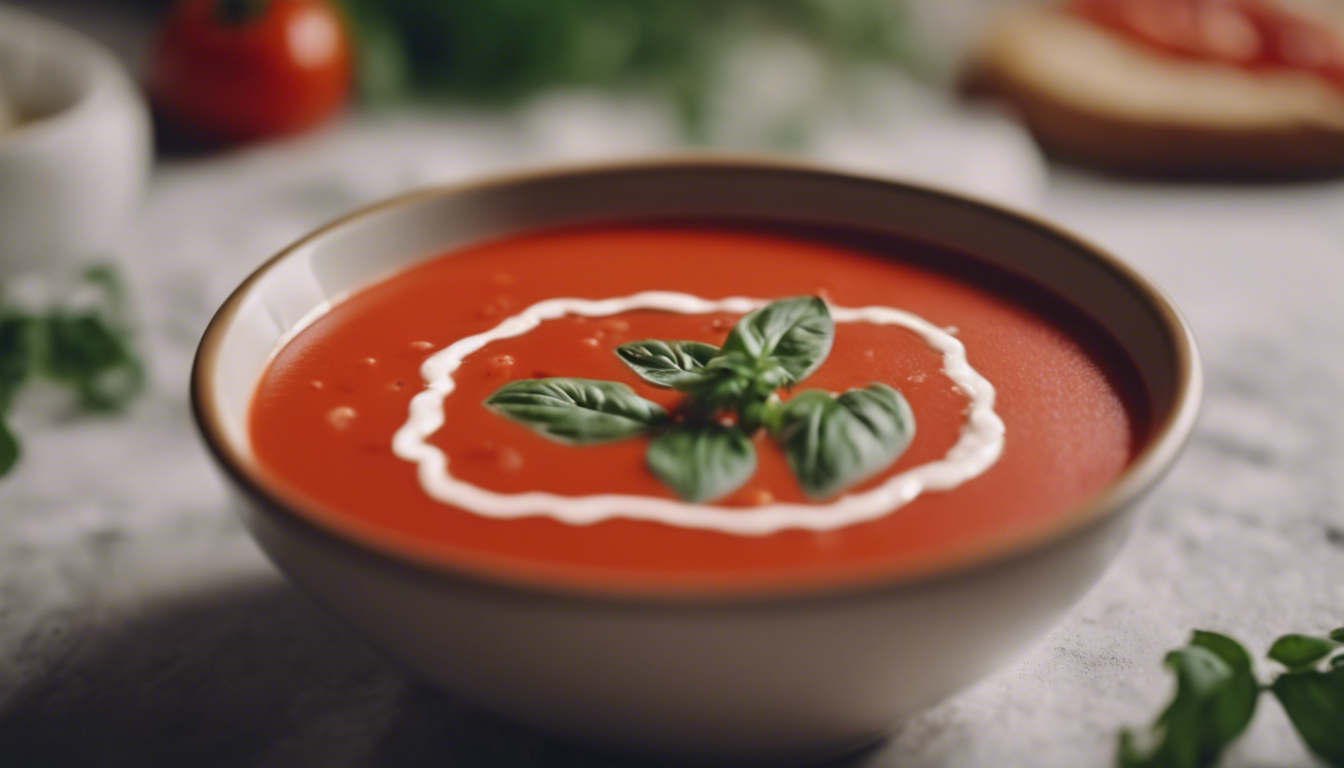 Raw Creamy Tomato Soup