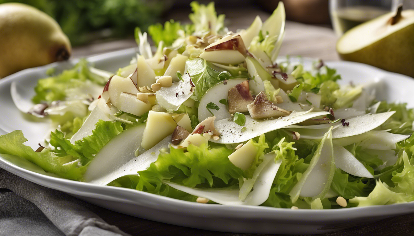 Fresh Endive and Pear Salad