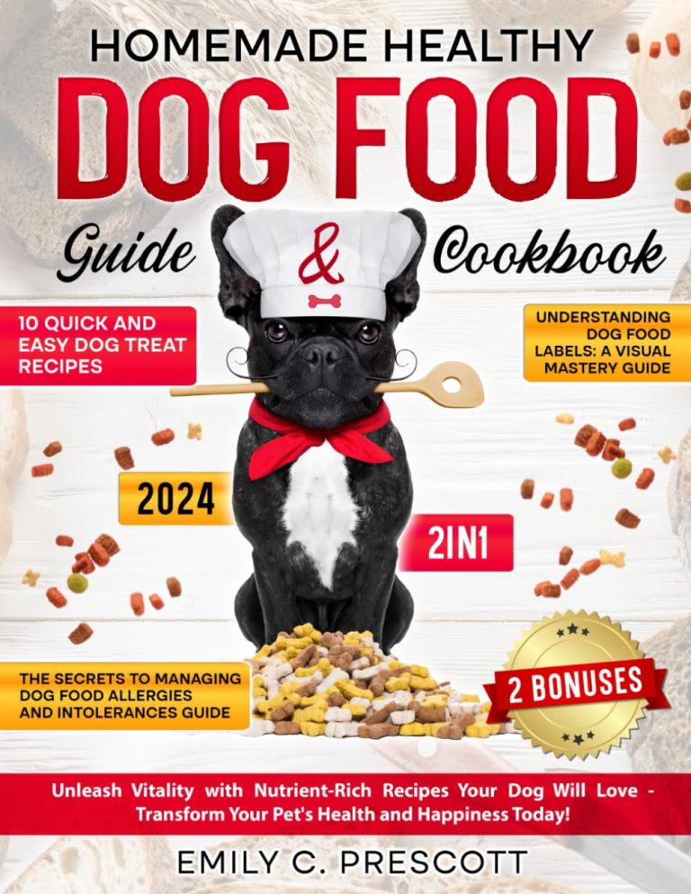 Homemade Healthy Dog Food Guide & Cookbook