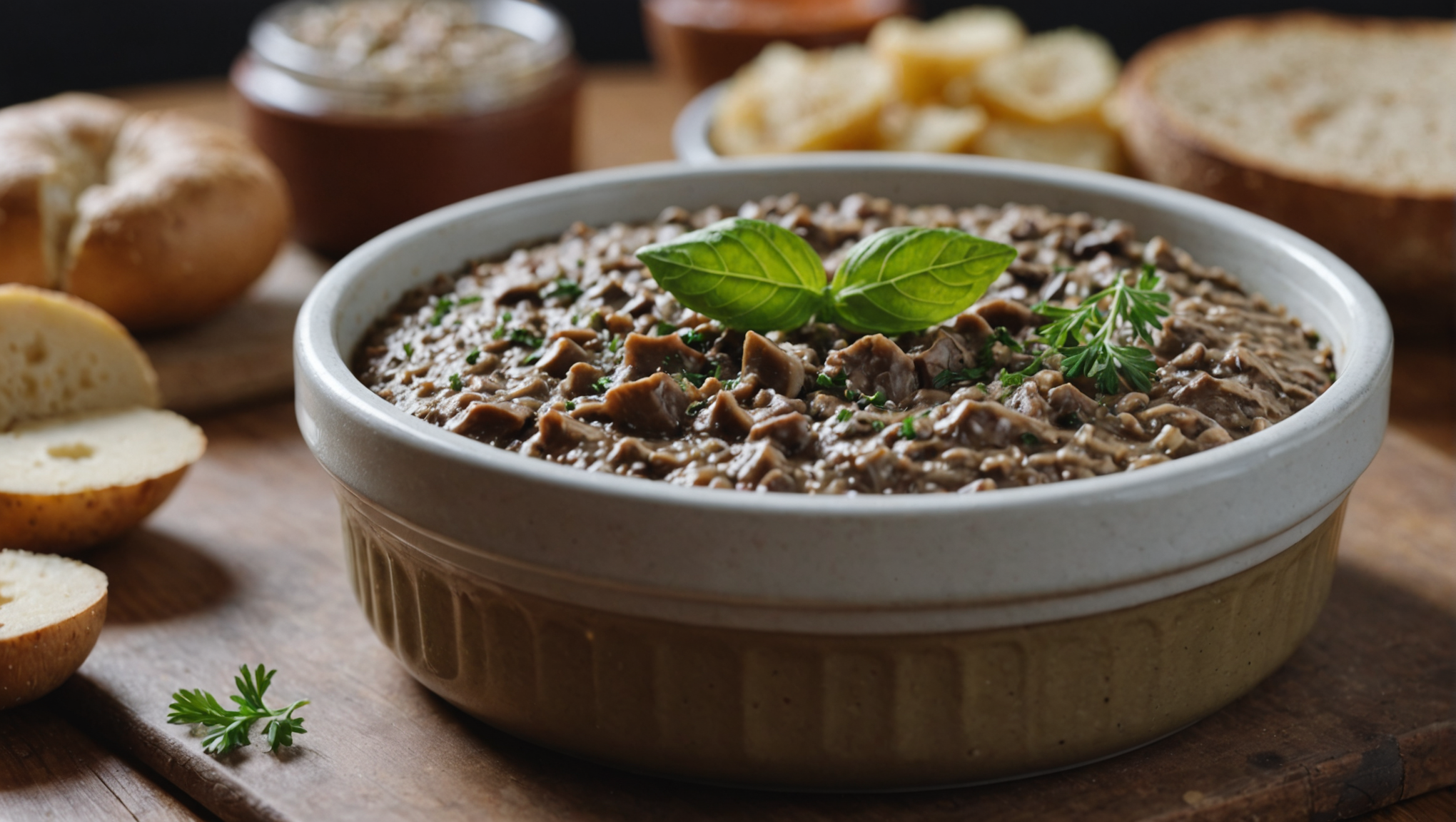 Raw Mushroom Pâté